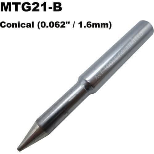 Soldering Tips MTG21-B MTG21-C MTG21-D Fit WELLER WLC200 SPG80 SP80NUS SPG80N SPG80L 80W Station Iron Nozzle Pencil Welding Bit