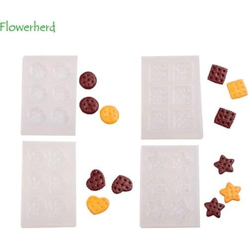 New Candle Decoration Baking Mold Chocolate Mold Fondant Biscuit Silicone Mold Cake Decoration Accessories Pastry Tools