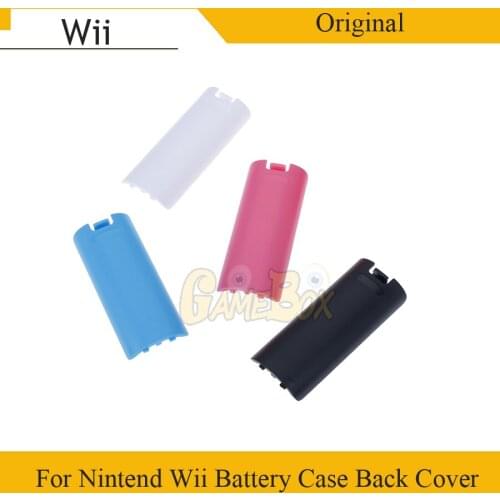 Original Wireless Game Controller Battery Case Back Cover For Nintend Wii Remote Controller Gamepad Handle Battery Cases