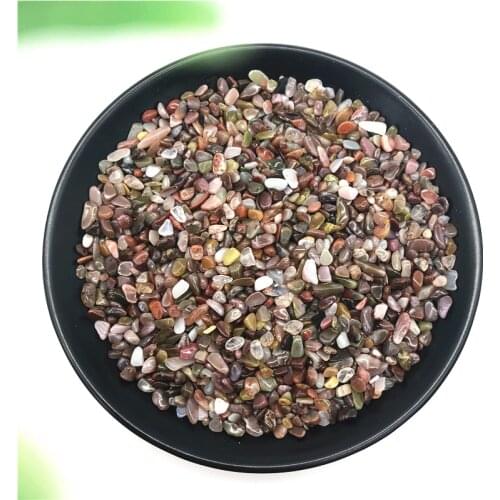 50g 3-5mm Natural Salt Source Agate Gravel Mineral Stone Crystal Energy Enhancement Natural Stones and Minerals