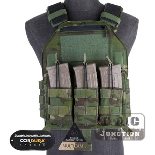 Tactical LBX-4020 MOLLE Combat Plate Carrier W/ M4 Mag Pouch Lightweight Adjustable A2 Armatus II Body Armor Slick Vest MCTP