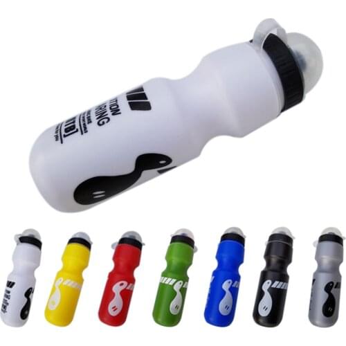 Bicycle Cycling Water Bottle 750ml Bike Bottle Sports Drink Juice Water Container Dustproof Lid PC Plastic +Water Bottle Rack