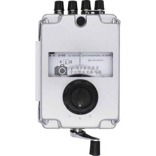ZC8 Lightning Protection Grounding Resistance Tester ZC29B High-precision Grounding Resistance Meter