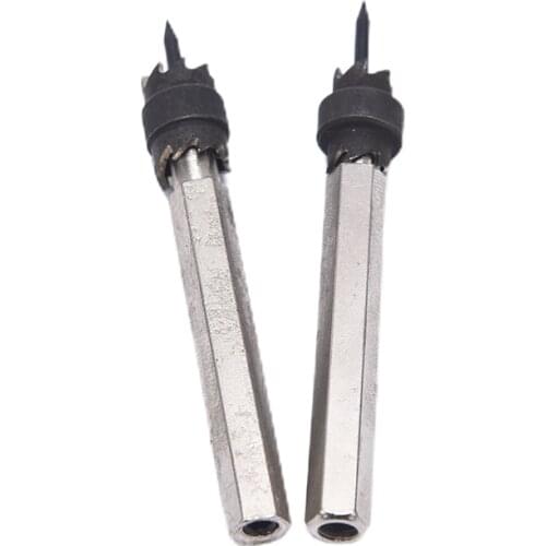 1PC 5/16in 3/8in Spot Weld Drill Bit HSS Hex Shank Double Sided Electric Spot Weld Cutter Remover For Steel Iron Center