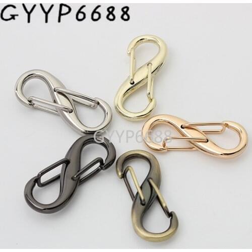 4colors S bag chain adjustment buckle Lengthened shoulder strap lengthened and shortened Quick release hook Double hook buckle