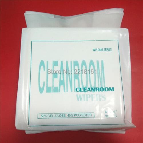 300pcs Eco solvent printer Mimaki Roland Aifa Xenons Mutoh for Epson DX4 DX5 DX7 printhead clean paper cleanroom wiper 6X6