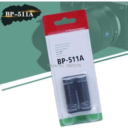 BP-511A BP511 BP 511A Camera Battery for Canon G6 G5 G3 G2 G1 EOS 300D 50D 40D 30D 20D 5D Digital Camera