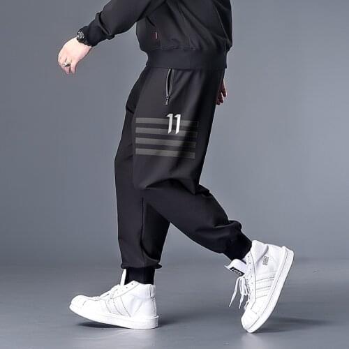 7XL 6XL 5XL XXXXL Plus Size Black Cargo Pants For Men Overalls Mens Streetwear Hip Hop Sweatpants Joggers Fashions Track Pants