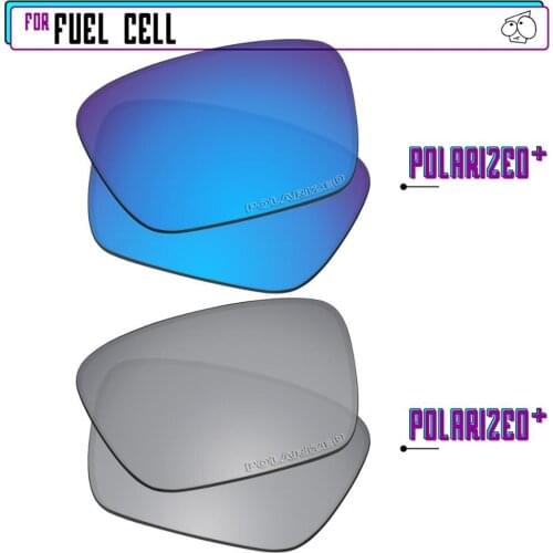 EZReplace Polarized Replacement Lenses for - Oakley Fuel Cell Sunglasses - Sir P Plus-BluePPlus