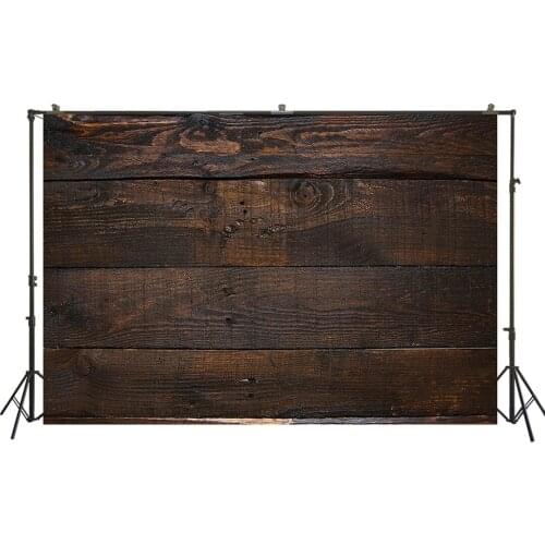 HUAYI Photography Backdrop Newborns Baby Studio Brown Wood Textured Photo Background Wooden Planks Photo Booth Floordrop W-1632