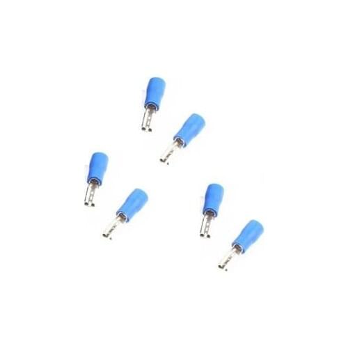 50Pcs NEW Blue Female 2.8mm Spade Insulated 16-14AWG Wire Crimp Terminals