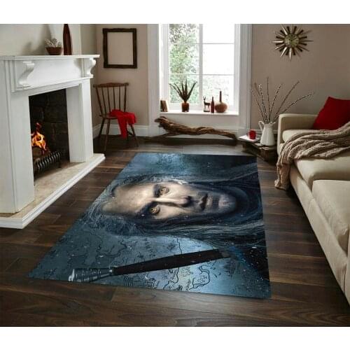 Witcher 3 Patterned Carpet ,Non Slip Floor Carpet,Teens Carpet,Turkish Rug