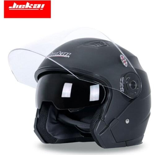 Four seasons Electric motorcycle helmet Men/women Half face Double lens Motorcycle helmet Moto Racing Motorcycle Vintage Helmets