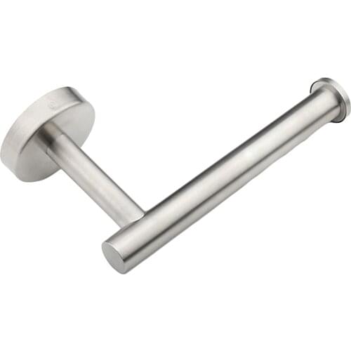 Wall-Mounted Roll Paper Holder Stainless Steel Tissue Towel Rack For Bathroom Toilet Bathroom Wall-Mounted Toilet Paper Holder