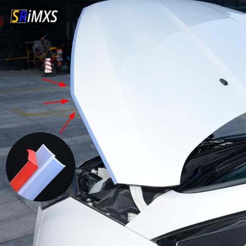 Transparent Z Type Car Door Rubber Seal High Density Sealing Strip Edge Trim Z-shaped Car Door Seals