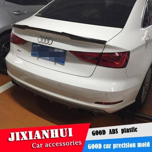 For AUDI A4 Carbon Fiber Spoiler 2009-2014 m4 sty High Quality Carbon Fiber Material Spoiler For AUDI A4L A4 Spoiler
