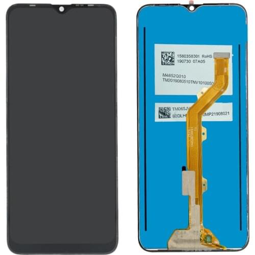 For Tecno 12 LCD Display + Touch Panel Screen Digitizer For Tecno CC7 Glass Combo Assembly Replacement Parts 6.52"