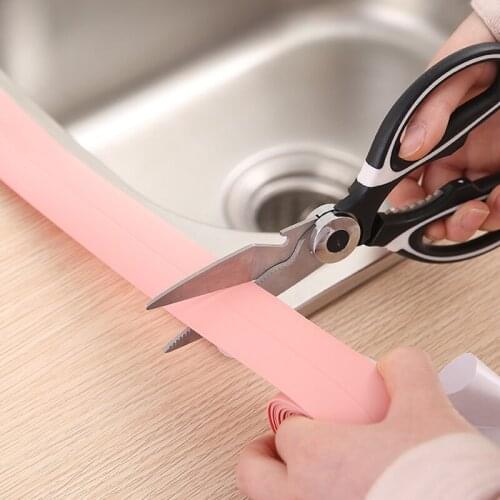 3.2m Wall Corner Line Sticker Ceramic Sticker PVC Waterproof Kitchen Tape Bathroom Self Adhesive Mildew Resistant White Stickers