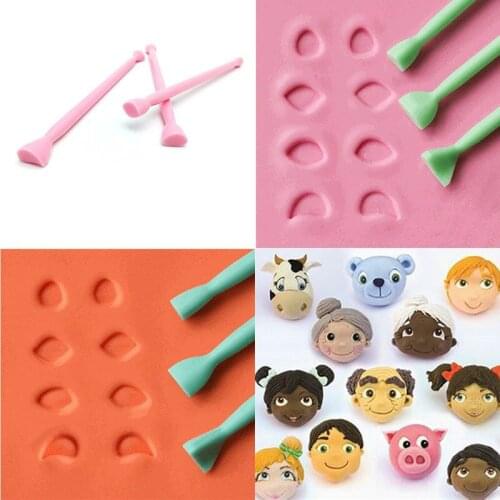 3 pcs/set Eye Mould Tool Plastic Fondant Cutter Cake Mould Decorating Stamper Printing Carving Cake Decorating Tools Cake Cutter