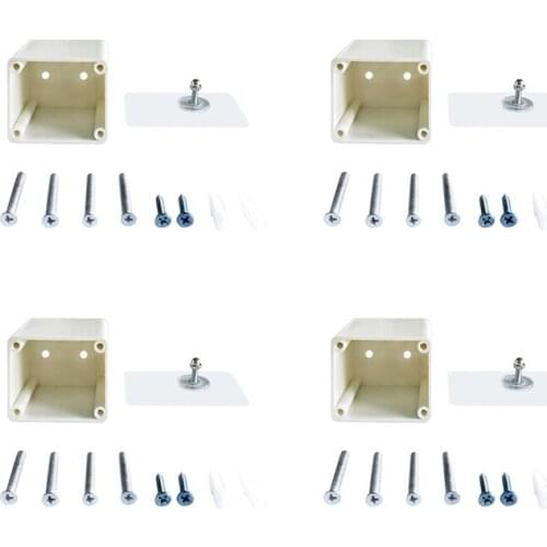 4 Pack Skateboard Wall Mount Display Rack Skateboard Storage Hanger Rack For Vertical Horizontal Skateboard Deck Display