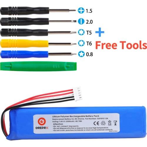5500mAh GSP0931134 Battery for JBL XTREME Xtreme Speaker Battery