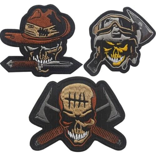 AUSTRALIAN DIGGER SLOUCH SKULL Australia Army Military Patch Tactical Emblem Badges Appliques Combat patch