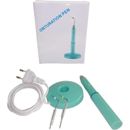 1 Kit Dental Electric Cordless Wireless Obturation Pen & 2 Tips Endodontic Endo Gutta Percha Filling Heater