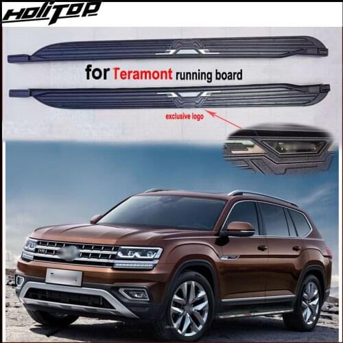 Side step nerf bar running board for Volkswagen Teramont 2016 2017+,low profit for promotion.ISO quality.Asia free shipping