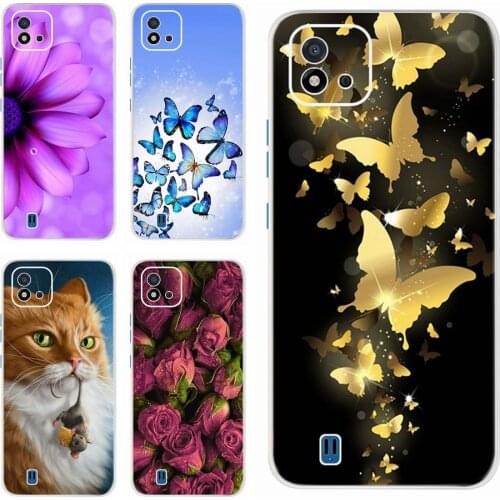 For Realme C20 Case 2021 New Fashion Painted Cover For Oppo Realme C20 C 20 Phone Cases RealmeC20 Soft TPU Fundas 6.5inch Bumper