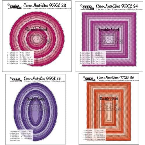 Old Sirius Classic round combination Metal cutting dies cut die mold card Scrapbook paper craft knife mould blade punch stencils