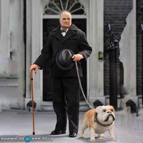 1/12 Scale DID XK80002 Churchill Action Figure British Prime Minister Model 12" Action Figure Full Set for Fans Collection