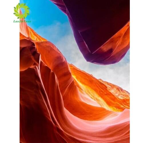 LaoJieYuan DIY Full Diamond Painting landscape Embroidery Pictures Of Rhinestones Cross Stitch Kit Diamond Craft