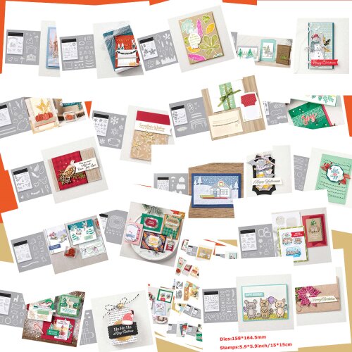 German Metal Cutting Dies and Stamps Set For Scrapbooking Practice Hands-on DIY Album Decor Card Craft Dies 2020