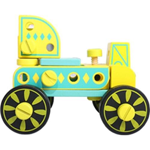 Educational STEM Learning Toy for Kids, Construction Engineering Building Blocks Set - Engineering Truck