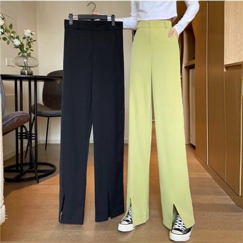 Octeyam Women's Straight Trousers