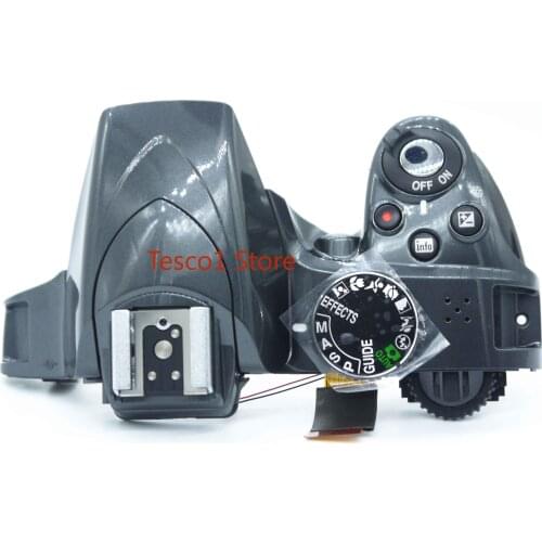Original camera parts For Nikon D3300 top cover Belt line mode turntable full silver gray Repair