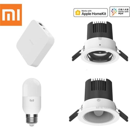 Original Xiaomi Youpin Smart Home Downlight M2 Bluetooth Mesh Spotlight 2700-6500K led bulbs works For Apple Homekit Mijia app