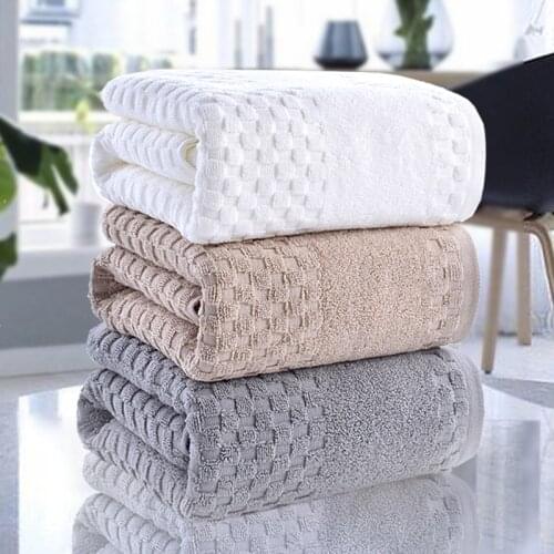 100% Cotton Bath Towel Large For Bathroom Super Absorbent Quick Drying Shower Face Bathing Towels Adults Soft Body Spa Towel