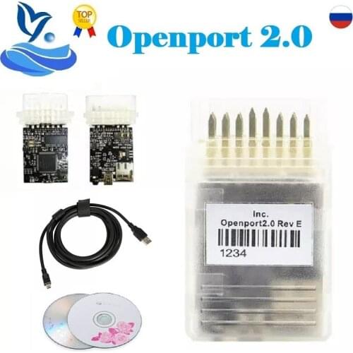 Tactrix Open port USB 2.0 ECU Chip Tuning Tool Tactrix OpenPort USB 2.0 ECUFlash OBD2 Connector Universal Cars OBDII Adapter
