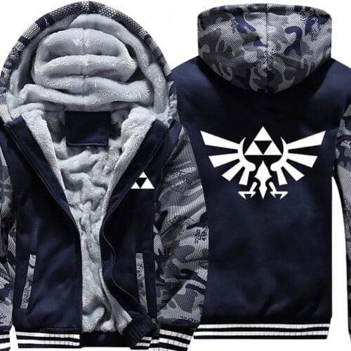 Cosplay Sweatshirts Hoodie Jacket Men Women Warm Coat Hooded Winter Luminous Fleece Hoodie