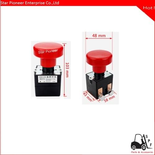 Forklift emergency stop switch ED125B-1 125A