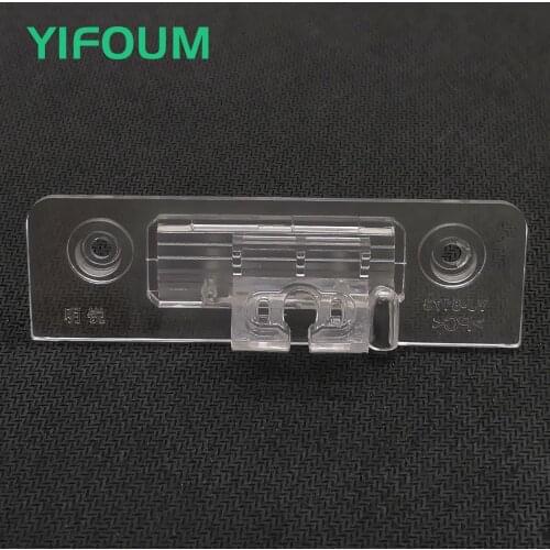 YIFOUM Car Rear View Camera Bracket License Plate Light Housing Mount For Skoda Octavia 5 A5 2008 2009 2010 2011 2012 2013 2014