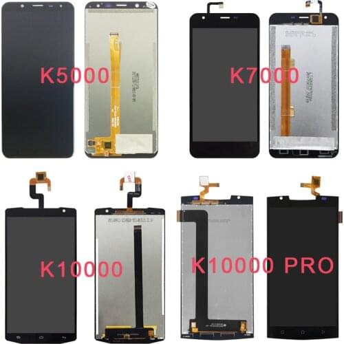 For OUKITEL K4000 Lite K5000 K6000 Plus K7000 K10000 Pro LCD Display+Touch Screen Digitizer Panel Glass Assembly Complete