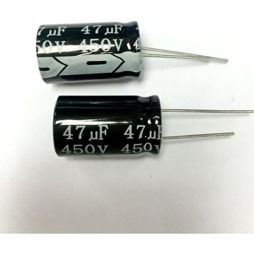 22UF 33UF 47UF 100UF 1000UF 3300UF 6800UF 10000UF 450V 400V 250V 63V 35V 25V 16V 6.3V 16*25MM Aluminum Electrolytic Capacitor