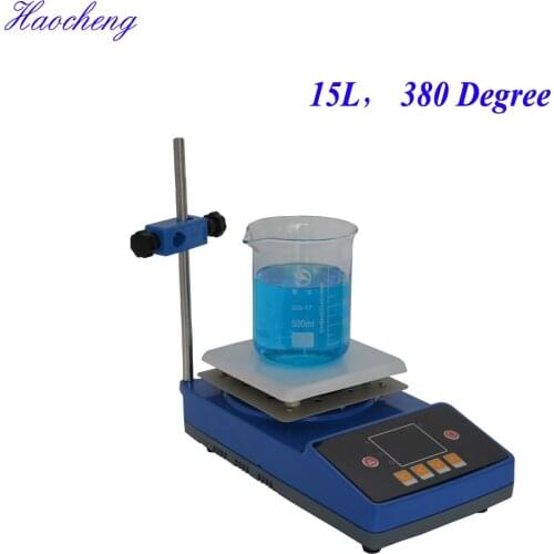 Free shipping, 20 Digital Intelligent Magnetic Hotplate Stirrer,0-350 degree