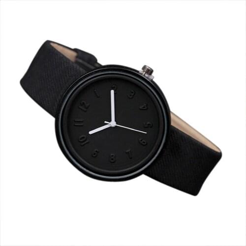 Quartz Wristwatches Reloj Unisex Simple Fashion Hours Watch Luxury 2018 Female Canvas Belt Woman Watches