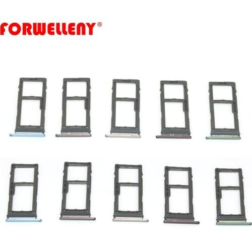 For SAMSUNG Galaxy S10 / S10 PLUS/S10 SE Micro Sim Card Holder Slot Tray Replacement Adapters Black, grey, green, blue, silver