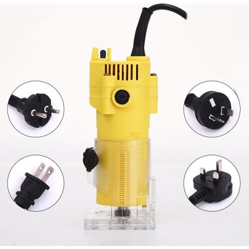 Electric Hardware Tool Trimming Machine Aluminum-plastic Plate Slotted Woodworking Tool Trimming Whol
