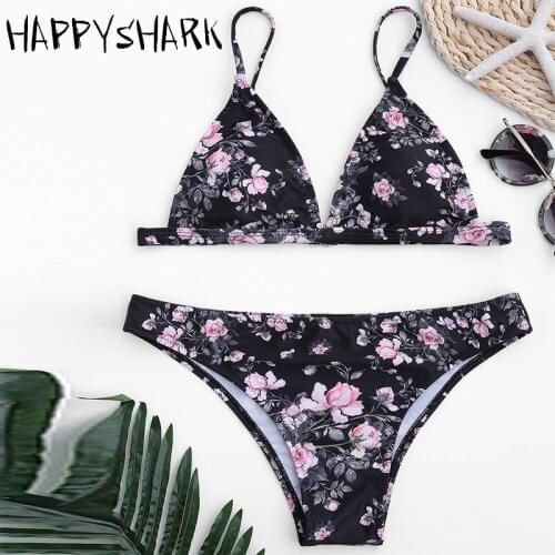 HAPPYSHARK Black Swimwear
