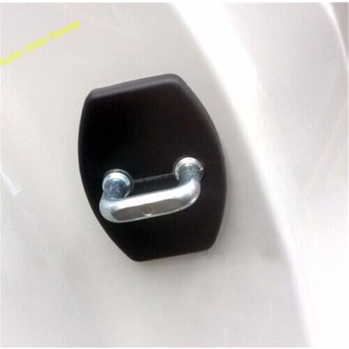 Lapetus Inner Car Door Lock Buckle Cover Trim For Toyota Prado Fj120 Fj150 2014 - 2020 Protection Cover Interior Kit